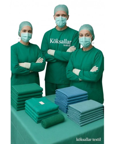 Yeşil kumaş ameliyathane yeşil keten kumaş metre fiyatı